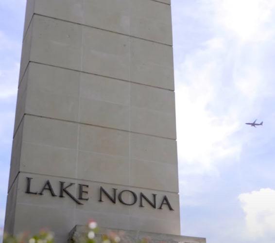 Lake Nona welcome sign