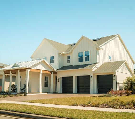 Exterior of large home in Lake Nona, Orlando. Photo by Eric Ardito on Unsplash