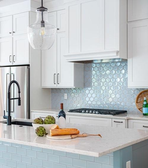 Modern kitchen in Florida area home