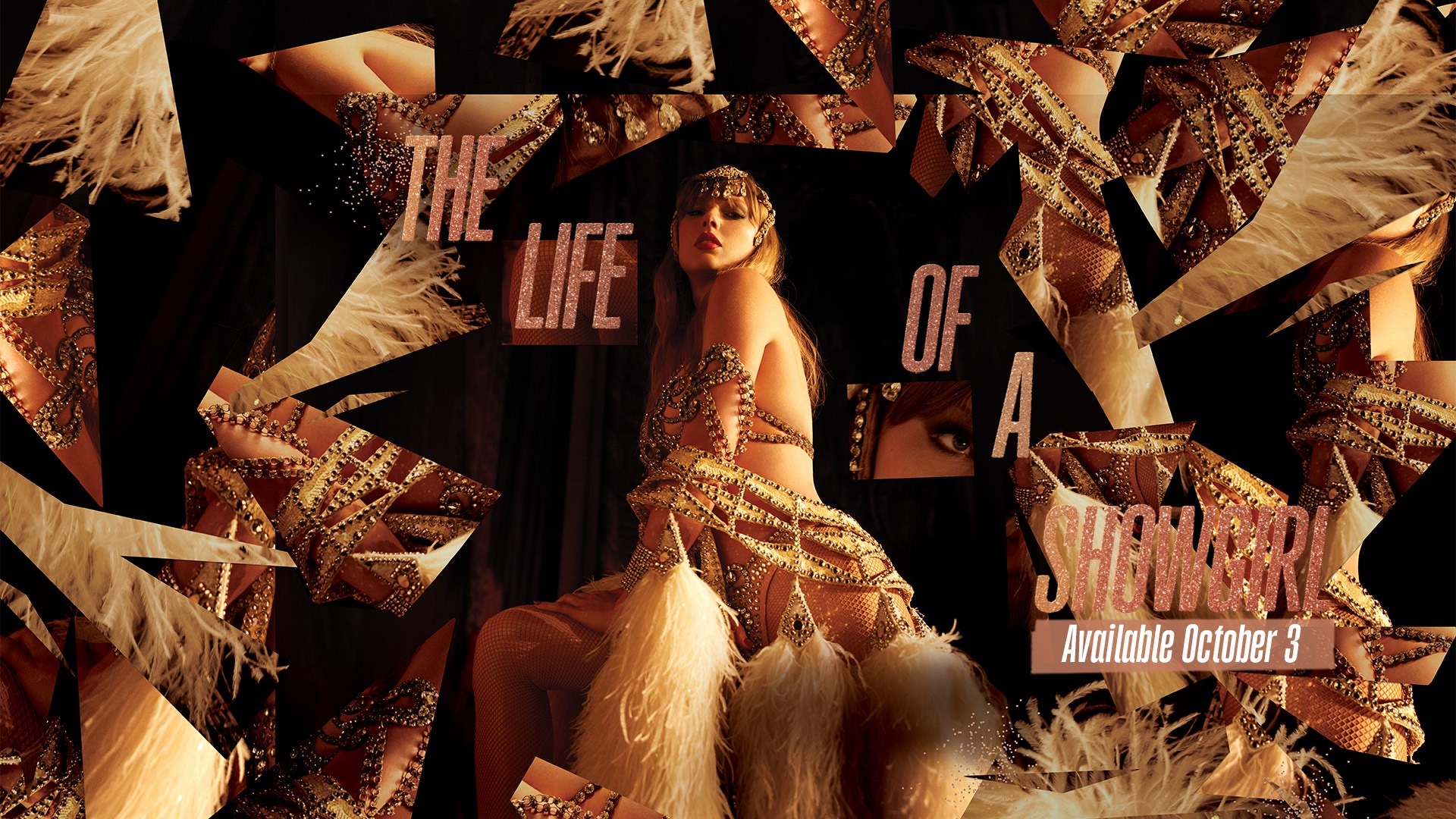 The album cover for Taylor Swift's Life of a Showgirl