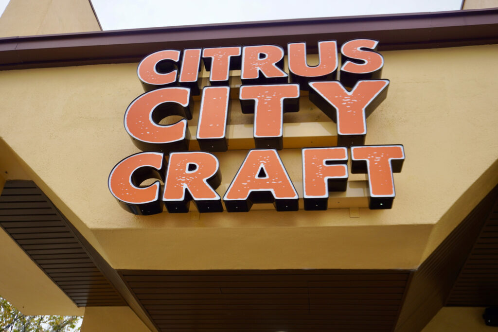 Citrus City Craft Sign