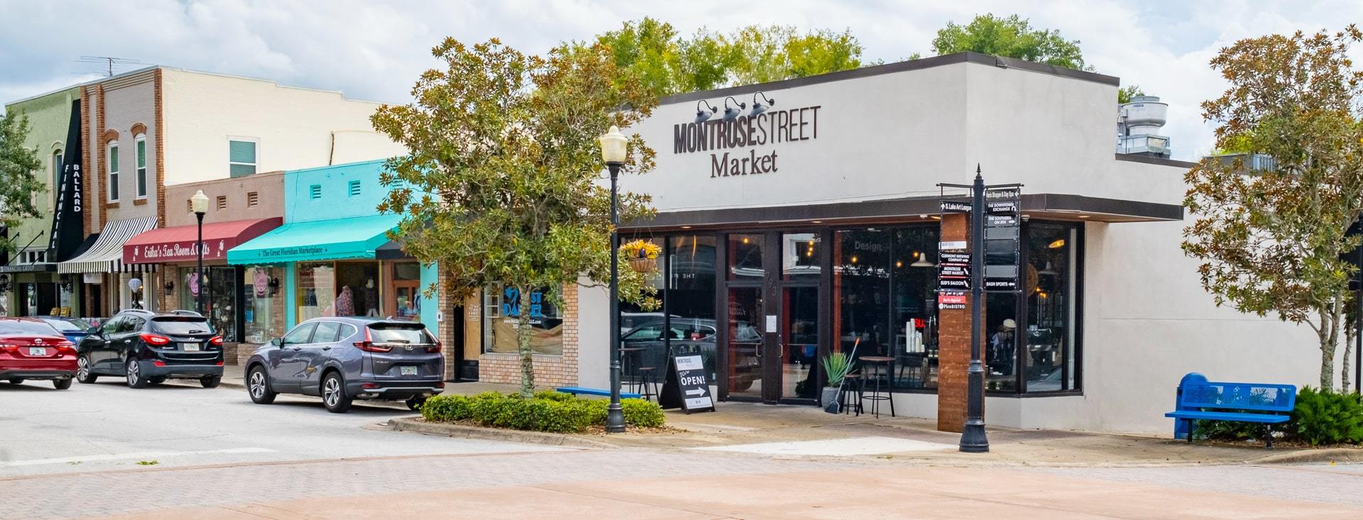 Historic Montrose Street Market in Clermont, Florida