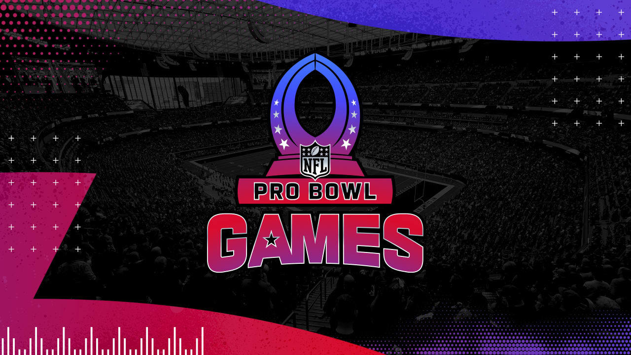 pro bowl games header image with pink and purple gradient