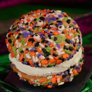 Mickey's Not So Scary Halloween Party - Monster Cookie Ice Cream Sandwich