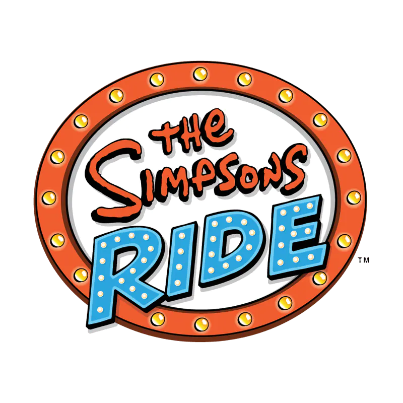 The Simpsons Ride Logo